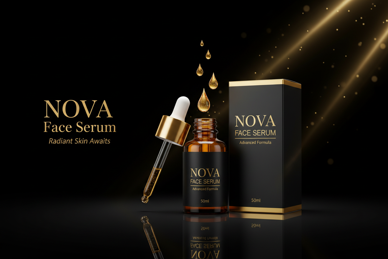 Nova Face Serum - Dark Luxury Slide