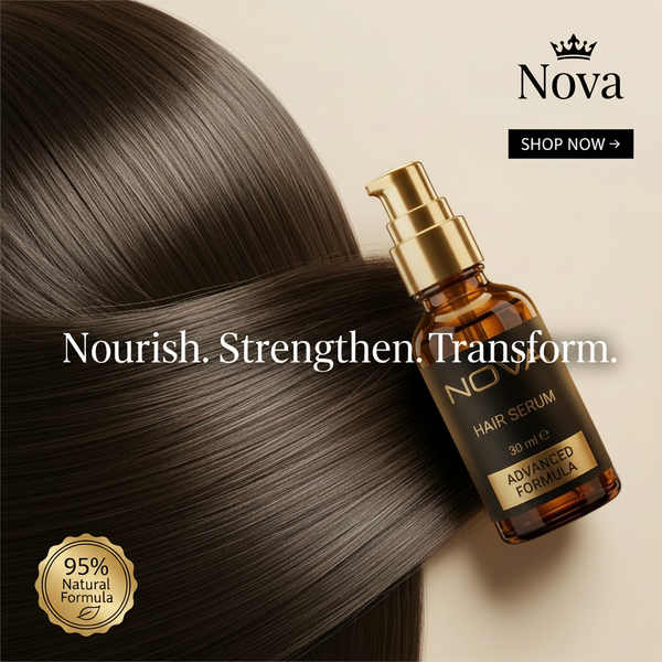 Nova Hair Serum Lifestyle Banner
