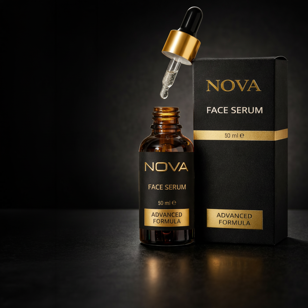 Serum droplet detail